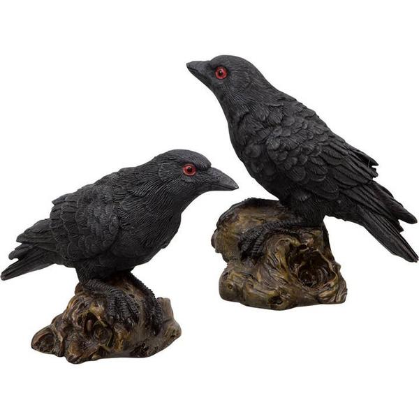 Small Raven Figurine