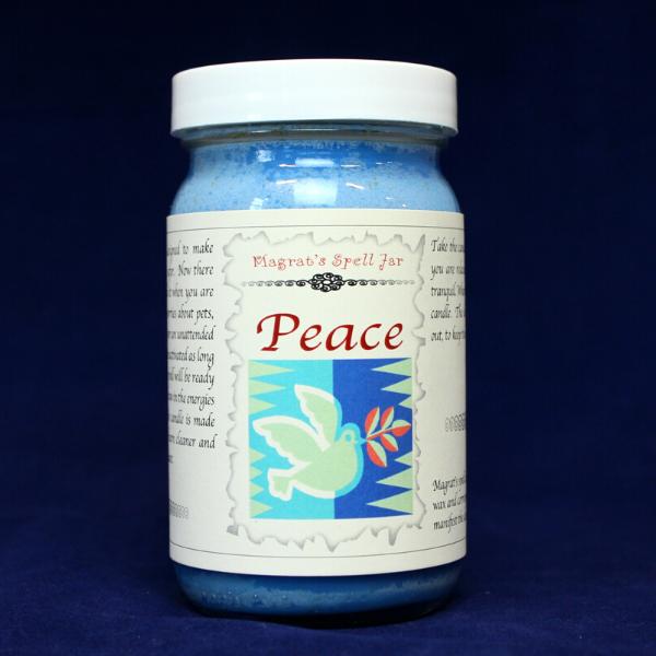 Peace Spell Jar Candle