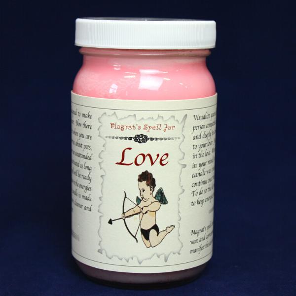 Love Spell Jar Candle