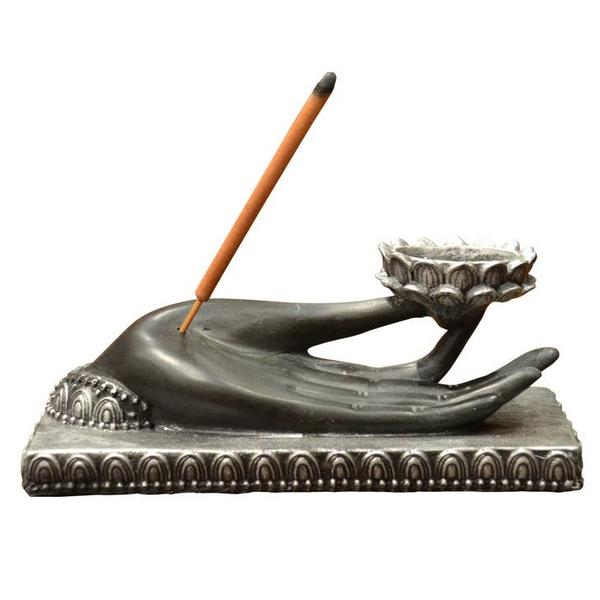 Serenity Hand Incense & Candle Holder