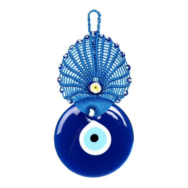 Evil Eye Macrame Hanging (9.5