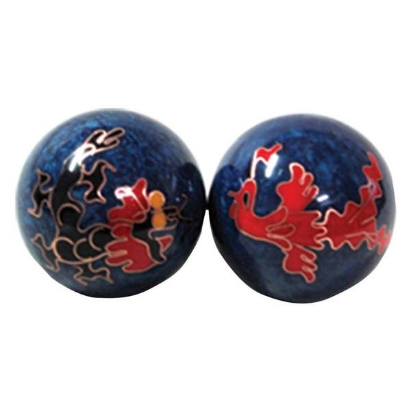 Health Balls - Cloisonne Dragon/Phoenix