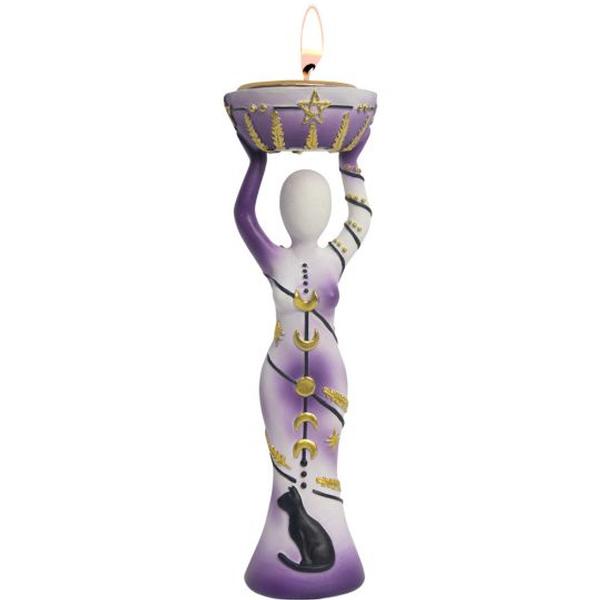 Moon Goddess Tealight Holder