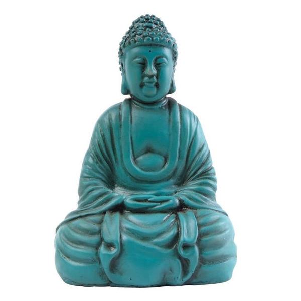 Turquoise Resin Buddha