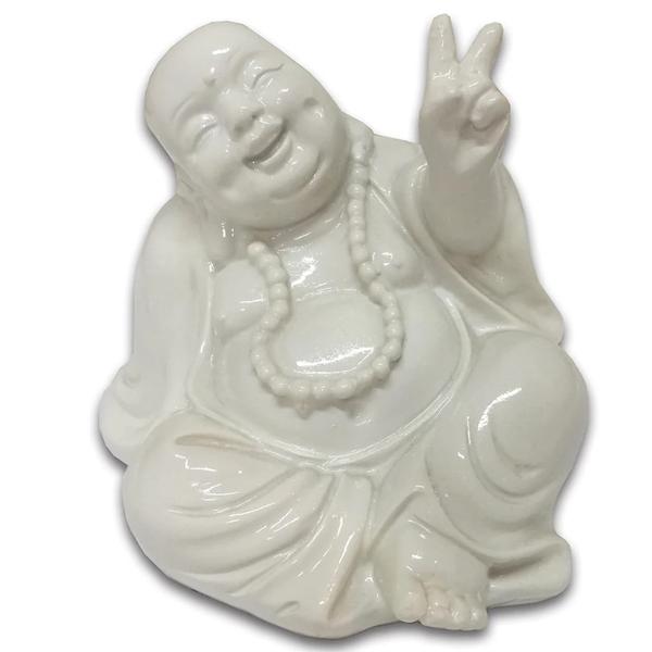 White Peace Buddha