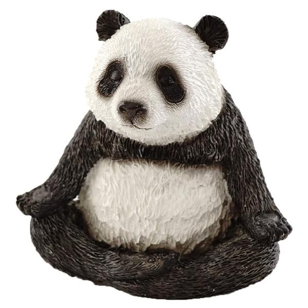 Yoga Panda in Meditation Lotus Pose
