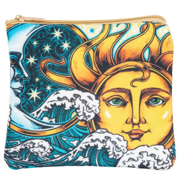 Sunrise Coin/Crystal Zipper Purse