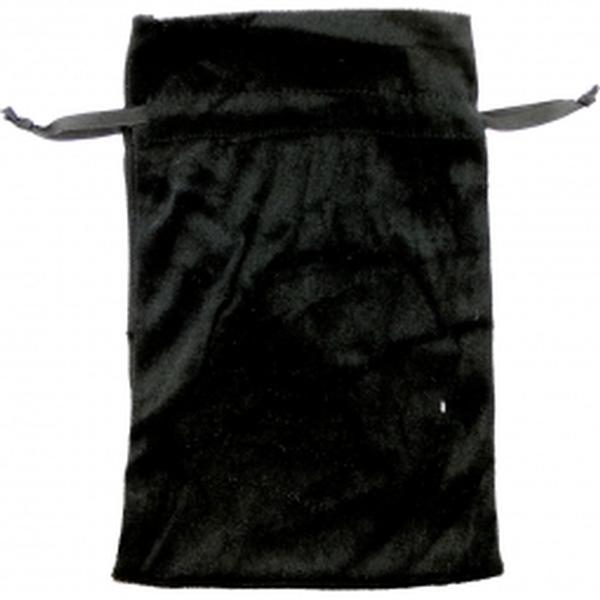 Black 3x4 Unlined Velvet Bag