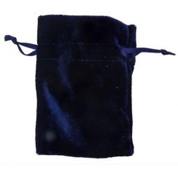 Navy 3x4 Unlined Velvet Bag