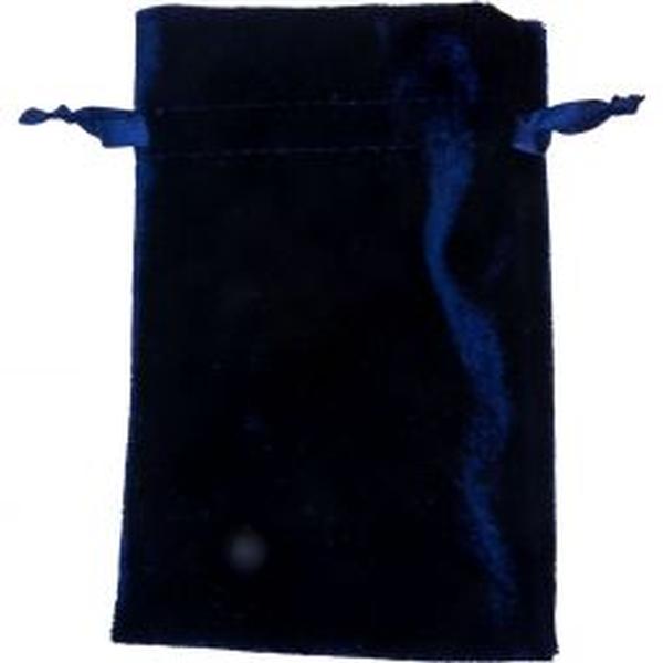 Navy 4x6 Unlined Velvet Bag