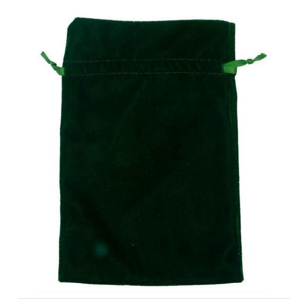 Moss  Unlined Velvet Bag