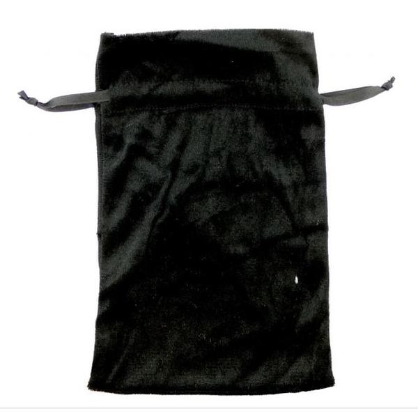 Black Unlined Velvet Bag