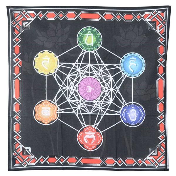 7 Chakra Altar Cloth
