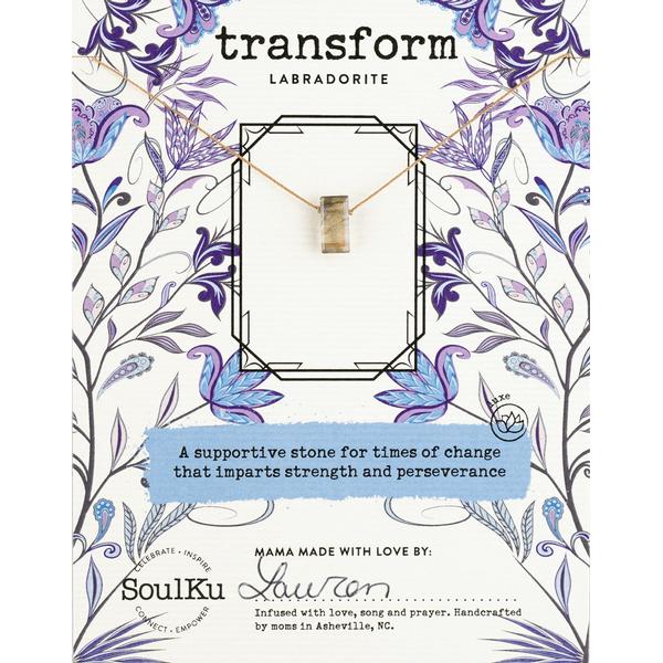 Labradorite Refined Necklace for Transform