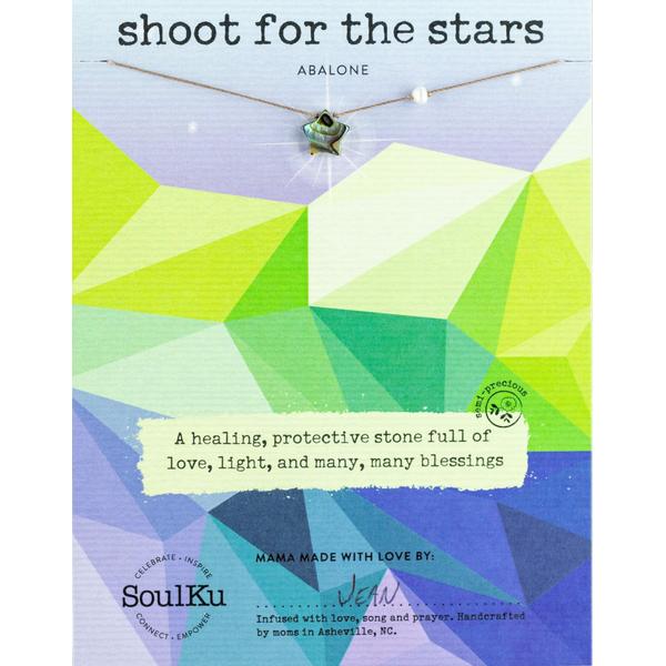 Shoot for the Stars Necklace Abalone