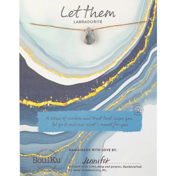 Let Them Labradorite Necklace