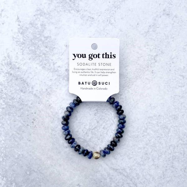 You Got This Sodalite Bracelet