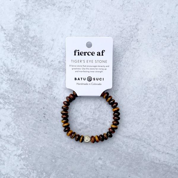 Fierce AF Tiger Eye Bracelet