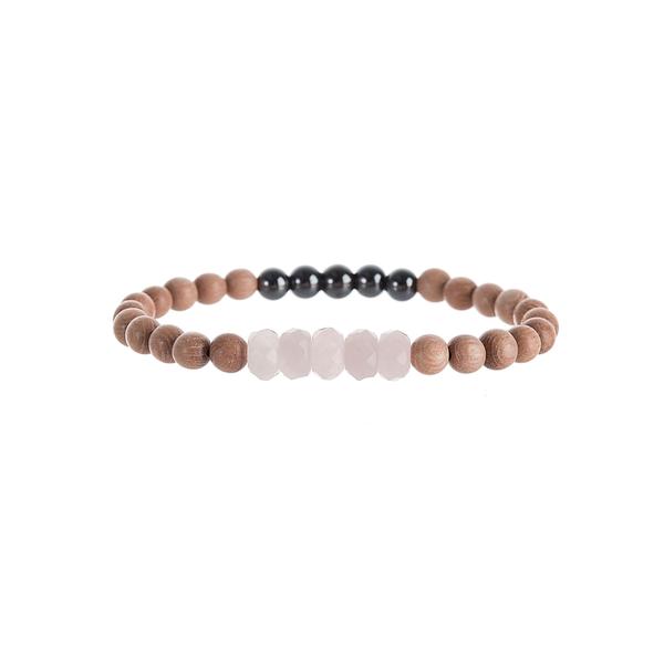 Rose Quartz "Be Love" Be Your Own Hero Bracelet