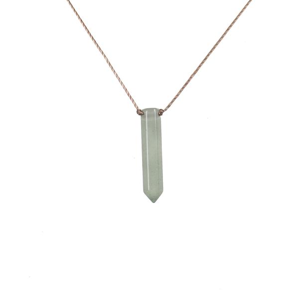 Green Aventurine Dream Catcher Necklace for Healing