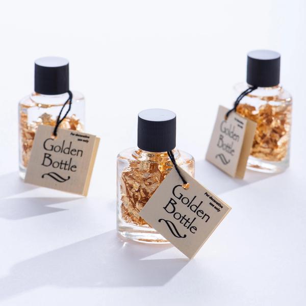 Gold Foil Flake in Bottle