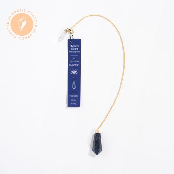 Mystical Insight Sodalite Pendulum
