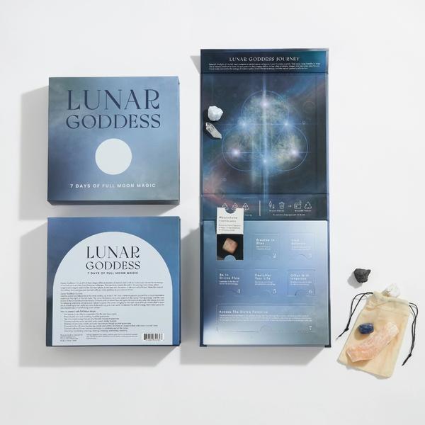 Lunar Goddess 7 Days of Full Moon Magic Crystal Kit
