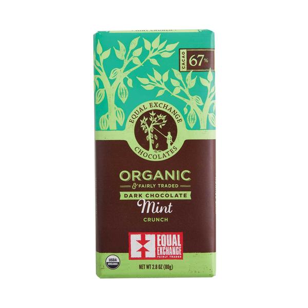 Organic Dark Chocolate Mint Crunch (67%)