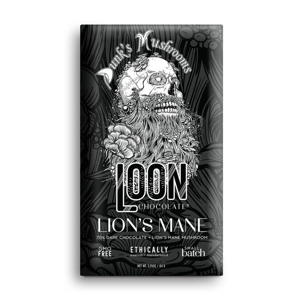 Lion's Mane Chocolate Bar