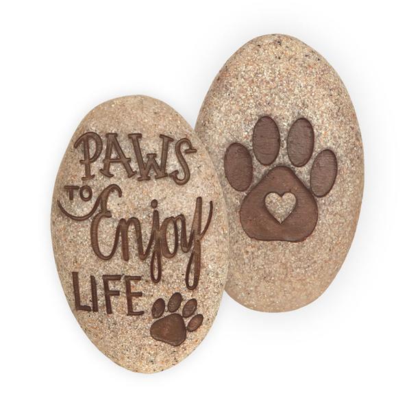 Paw Print Stone: Paws to Enjoy