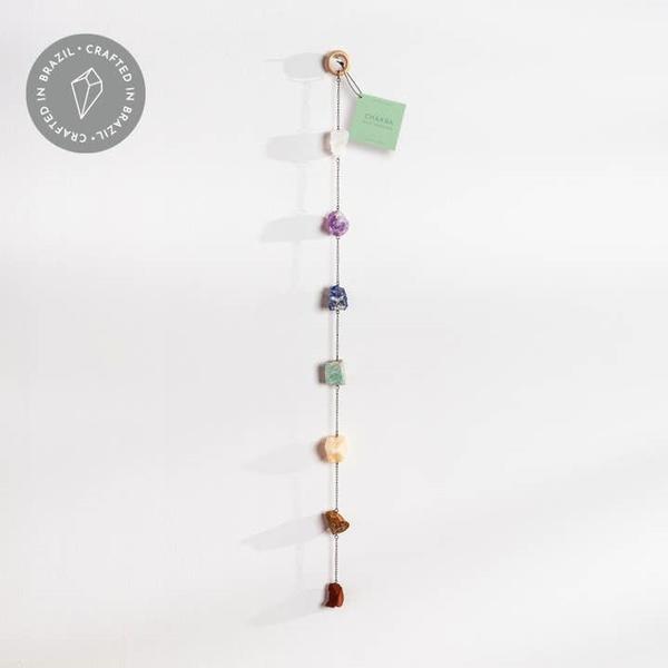 Chakra Rough Stone Wall Hanging