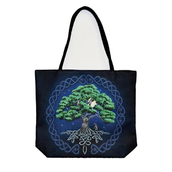 Tree of Life Jute Bag