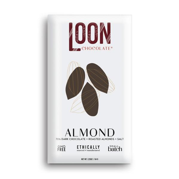 Dark Chocolate with Almonds Chocolate Bar