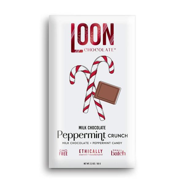 Milk Chocolate Peppermint Crunch Chocolate Bar