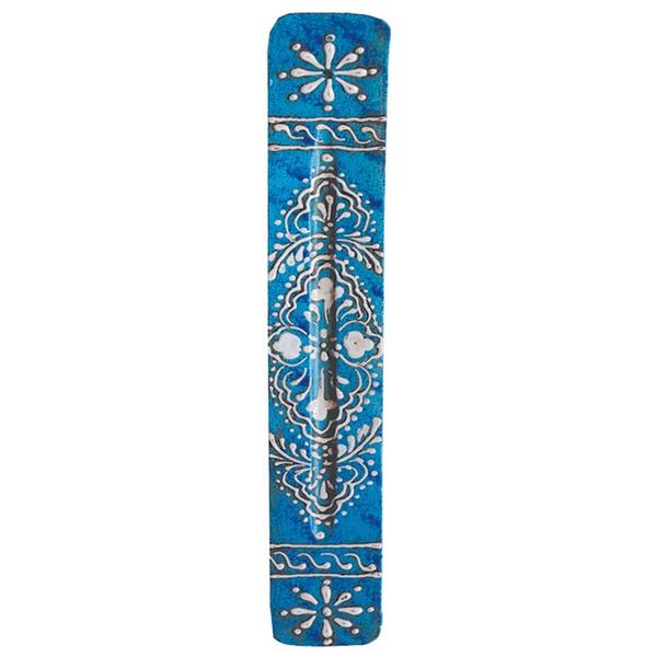 Blue Wooden Incense Burner