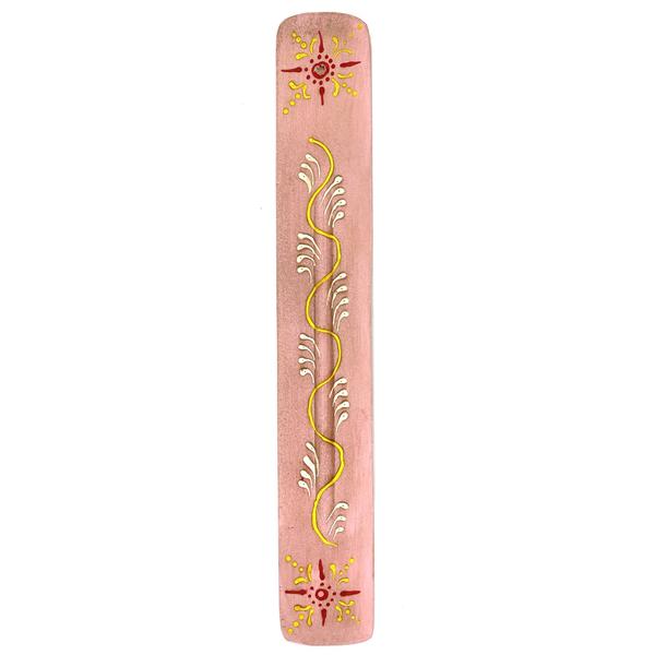 Pink Wooden Incense Burner