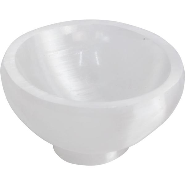 Selenite Bowl with Base