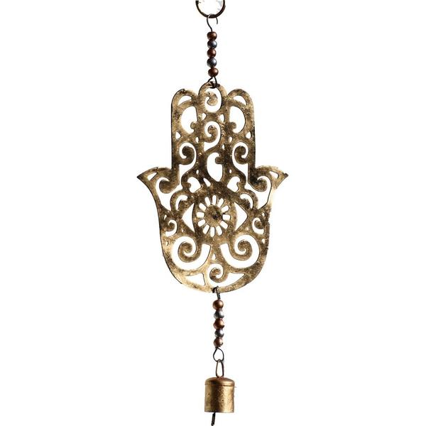 Gold Hamsa Chime
