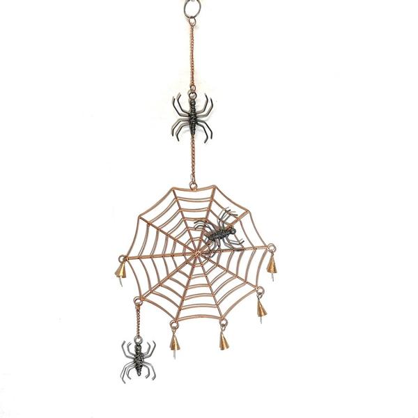 Recycled Metal Spider Chime
