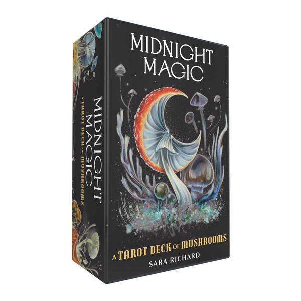 Midnight Magic Mushroom Tarot Deck