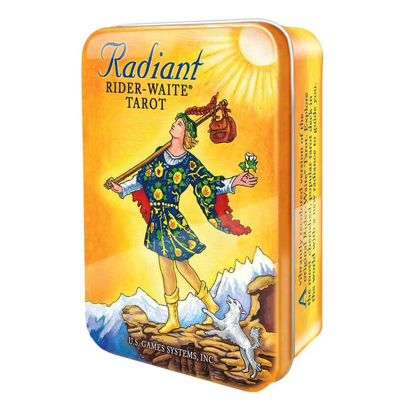 Radiant Rider-Waite Tarot Deck in Tin