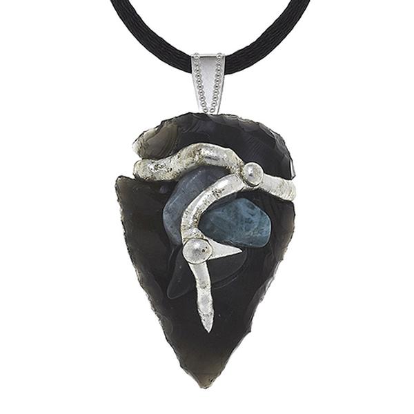 Keep Me Safe Arrowhead Pendant