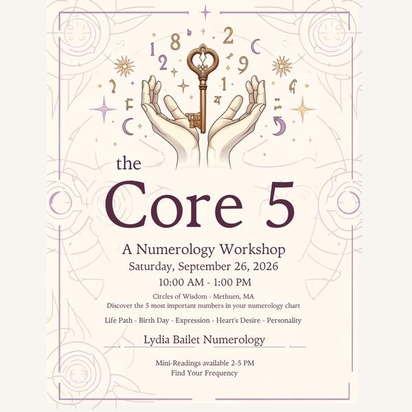 Numerology: The Core Five