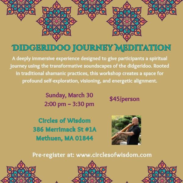 Didgeridoo Journey Meditation with Joseph Carringer
