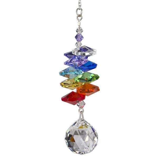 Crystal Rainbow Cascade Suncatcher, Ball