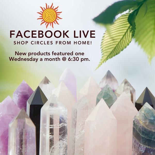 Shop Circles from Home! Facebook Live - New Time! New Contests!