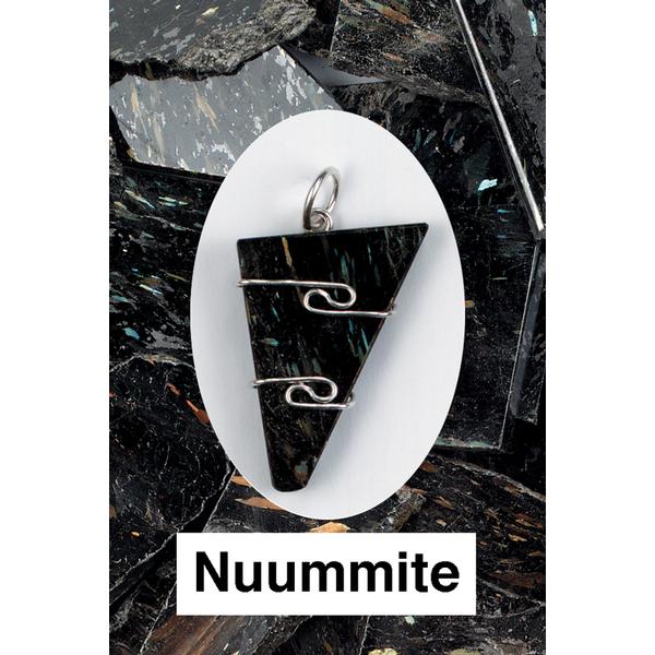 Nuummite Wire Wrap Pendant
