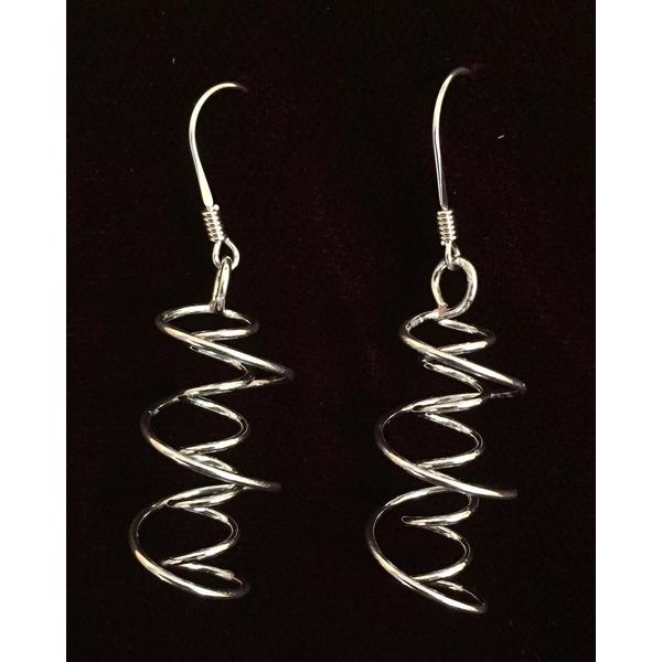 DNA Spiral Earrings