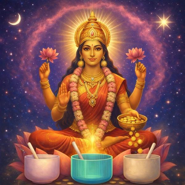 Laksmi's Golden Current of Abundance: A Sacred Sound Journey & Quantum Heart Field Activation