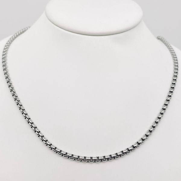Stainless Steel Chain, 24-inch